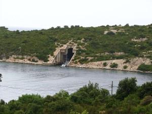 island of vis croatia submarine 